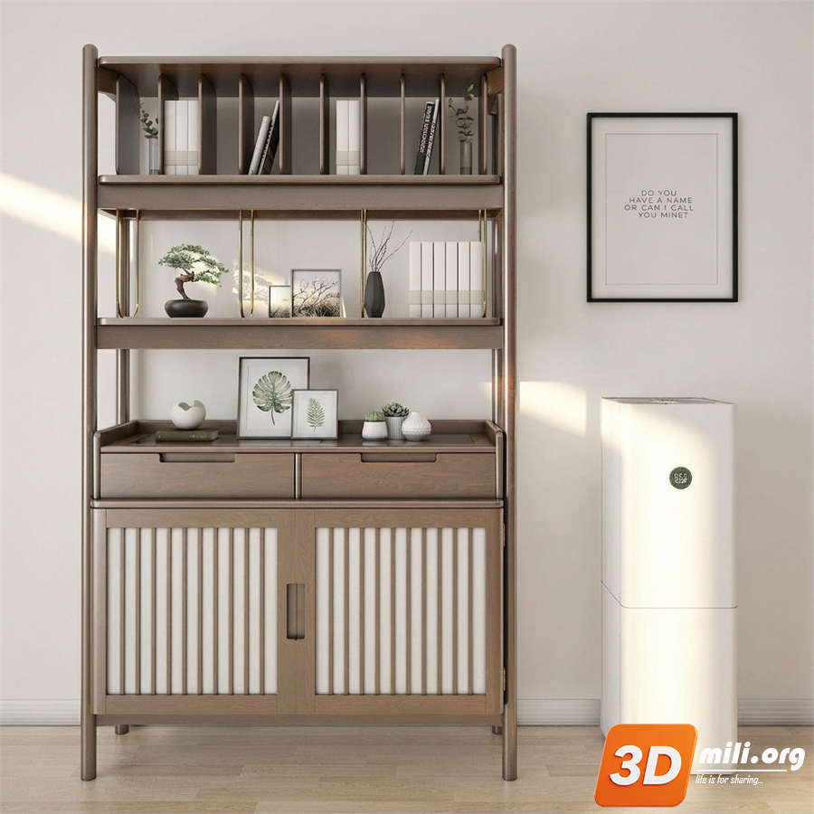 Decorative cabinet Skp Files
